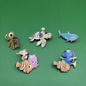 Disney Park Finding Nemo And Friends Pin Exclusive Collection 5 Pins